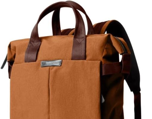 Bellroy Tokyo Totepack, water-resistant woven convertible backpack and tote bag – Bronze