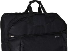 DELSEY PARIS Garment Bags Lightweight Hanging Travel Bag, Black, 52 Inch