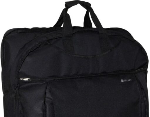 DELSEY PARIS Garment Bags Lightweight Hanging Travel Bag, Black, 52 Inch