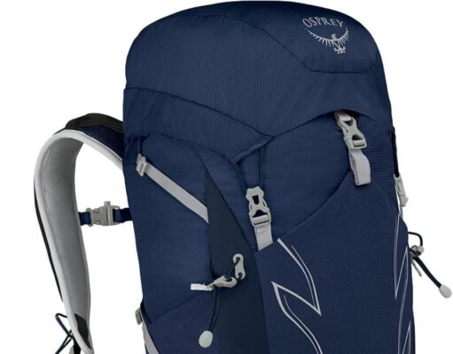 Osprey Talon 33L Men’s Hiking Backpack with Hipbelt, Ceramic Blue, S/M