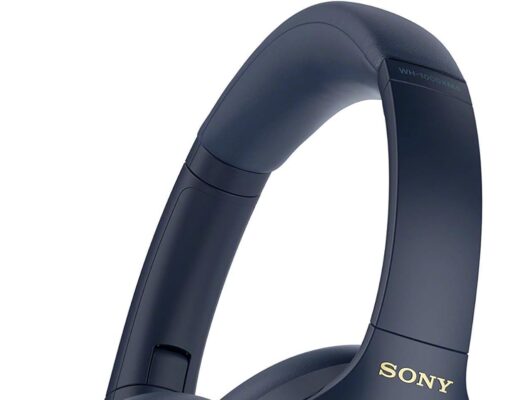 Sony WH-1000XM4 Wireless Premium Noise Canceling Overhead Headphones with Mic for Phone-Call and Alexa Voice Control, Midnight Blue WH1000XM4