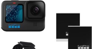 GoPro HERO11 Black Bundle – Includes HERO11 Black Camera, Head Strap + QuickClip, and Enduro Battery (2 Total)