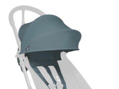 BABYZEN YOYO 6+ Color Pack, Aqua – Textiles Only: Seat Cushion, Matching Canopy & Zippered Back Pocket – Requires YOYO2 Frame (Sold Separately)