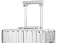 Aluninum Luggage Cabin Hardside Suitcase (Silver, 20 inch Carry-on)