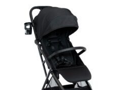 Delta Children Icon Ultra Compact Travel Stroller – Greenguard Gold Certified, Black