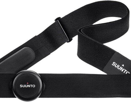 SUUNTO Smart Heart Rate Belt: Superior Tracking of Heart Rate, Comfortable fit,Black