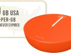 SIMO Solis Lite 4G LTE WiFi Mobile Hotspot + 10GB US Data Card, Local & International Coverage Router, Multi-Carrier Access, No Contract or SIM Card Required, 10 Connected Devices, 1GB/Month Lifetime