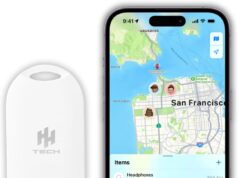 HH-Tech Smart Tag for Apple iOS Devices, Key Tracker, Item Finder, Luggage Tag, Mini Tracker, Easily Track Your Wallet, Bag, Suitcase, and More with The Apple iPhone Find My App