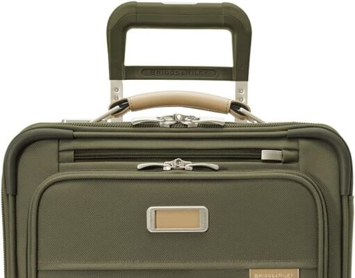 Briggs & Riley Baseline Spinners, Olive, 22-inch Essential Carry-On