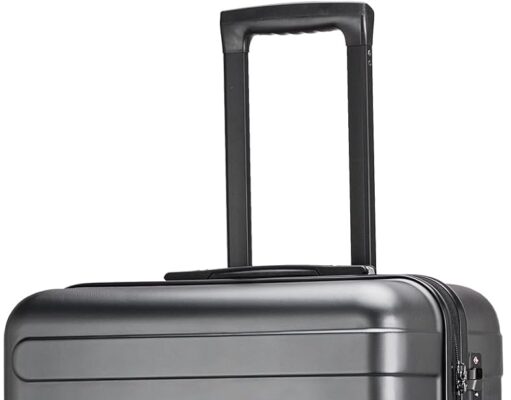 Tolino Carry on Luggage with Spinner Wheels, PC+ABS Hard Shell Suitcase – Built-In TSA Lock Lightweight (20in_carry-on) Grey