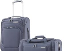 Samsonite Ascentra Softside Luggage, Slate, 2PC (CO/Duffel) New