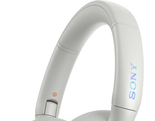 Sony ULT WEAR Over-Ear Headphones, Noise Cancelling Headphones Bluetooth Made with Recycled Plastic Material, Unique Thermo-Foaming Design, Swivel Fold Design, Headphones Noise Cancelling (Off White)