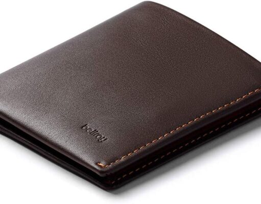 Bellroy Note Wallet (Slim Leather Bifold Design, RFID Blocking, Holds 4-11 Cards, Coin Pouch, Flat Note Section)