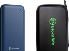 GlocalMe UPP 4G LTE Mobile Hotspot and Protective Travel Case, Available in Over 200 Countries, no SIM Card Required, no Roaming fees, Portable International Hotspot, with Smart Local Network Auto-Sel