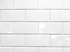 3×6 White Glossy Ceramic Subway Tile Wall Backsplash Made in USA (Full Box 100)