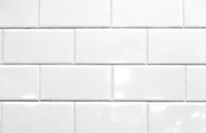3×6 White Glossy Ceramic Subway Tile Wall Backsplash Made in USA (Full Box 100)