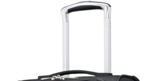 Samsonite Solyte DLX Softside Expandable Luggage with Spinner Wheels, Midnight Black, Carry-On 20-Inch