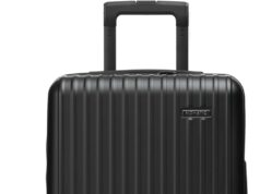 NOMATIC METHOD Roller Luggage: METHOD Carry-On Luggage Perfect for 3-5 Day Trips, Hard Case Luggage for Men and Women (Black)