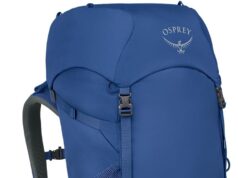 Osprey Rook 65L Men’s Backpacking Backpack, Astology Blue/Blue Flame