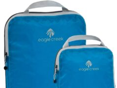 Eagle Creek Pack-It Specter Compression Packing Cubes – Durable, Ultra-Lightweight and Water-Resistant Ripstop Fabric Suitcase Organizer Bags for Clothing and Gear