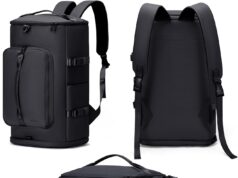 Gym Bag for Men and Women Sports Duffle Bag Travel Backpack Weekender Overnight Bag with Shoes Compartment and Wet Pocket Black – MIYCOO