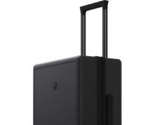 LEVEL8 Hard Shell Carry on Luggage Airline Approved, Carry on Suitcases with Wheels, Lightweight Luminous Textured Travel Luggage, Tsa Approved, 20 Inch Small Carry-On, Black