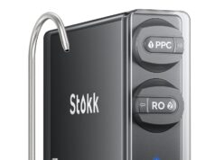 Stokk Reverse Osmosis System, 8 Stage Tankless Reverse Osmosis Water Filter, Reduces PFAS TDS, Under Sink RO System, 2:1 Pure to Drain, NSF/ANSI 58& 42, FCC Listed (400GPD, Grey)