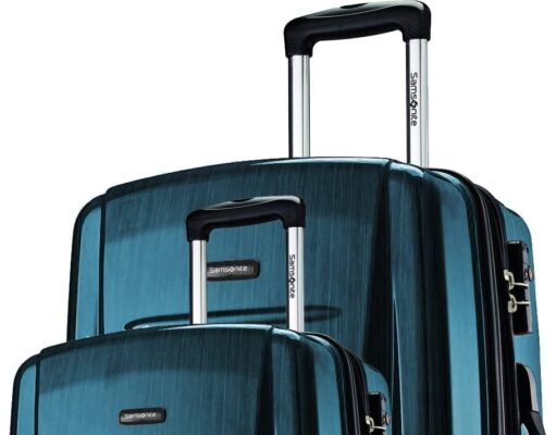 Samsonite Winfield 2 Hardside Expandable Luggage with Spinner Wheels (Teal, 2-Piece Set (20/28))