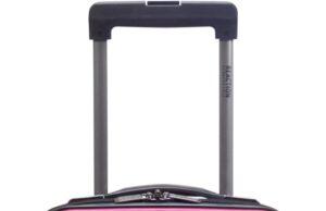Kenneth Cole REACTION Out of Bounds Lightweight Hardshell 4-Wheel Spinner Luggage, Magenta, 20-Inch Carry On