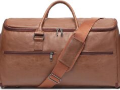 Carry On Garment Bag for Travel, Convertible Travel Garment Bag for Men Women, 2 in 1 Hanging Suitcase Suit Business Travel Bag