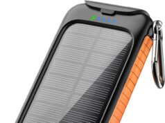 ๐ฎ๐ฌ๐ฎ4 ๐๐ฅ๐๐ง๐๐๐ Solar Power Bank, Solar Charger, 38800mAh Outdoor Portable Charger, External Battery Pack 5V/3.1A Fast Charger Type C Ports with LED Flashlights, Perfect for Travel Camping