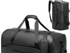 Garment Duffle Bags for Travel,Moulyan Convertible Garment Bag with Shoe Compartment,3 in 1 Waterproof Travel Suit Bag with Shoulder Strap for Men Women