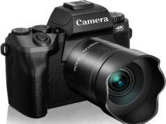 Digital Cameras for Photography, NIKICAM 4K 64MP WiFi Vlogging Camera for YouTube with Dual Camera, 4″ Touch Screen Compact Camera with Flash, 32GB SD Card, Lens Hood & 3000mAH Battery-Black