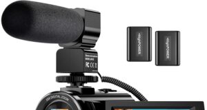 Video Camera YouTube Vlogging Camera Recorder FHD 1080P 24.0MP 3.0 Inch 270 Degree Rotation Screen 16X Digital Zoom Camcorder with Microphone,Remote Control and 2 Batteries