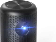 NEBULA by Anker Capsule II Mini Projector, Wi-Fi & Bluetooth, 200 ANSI Lumen 720p, Android TV 9.0, Powerful 8W Speaker, 100” Display, 5000+ Apps, Home Theater, Portable for Movies, Indoor & Outdoor