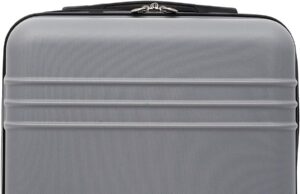 Travelers Club Richmond Spinner Luggage, Charcoal, Carry-On 20-Inch