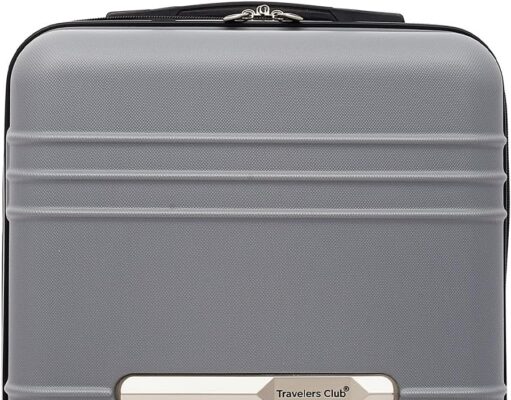 Travelers Club Richmond Spinner Luggage, Charcoal, Carry-On 20-Inch