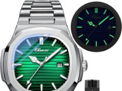 Gosasa Fashion Men’s Watches Date Business Watch Stainless Steel Luxury Style Luminous Quartz Waterproof Analog Display Male Wristwatch