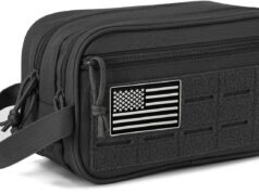 QT&QY Tactical Toiletry Bag For Men Hygiene Bag EDC Military Tool Molle Pouches Small Dopp Kit Mens Shaving Kit Travel shower Bags