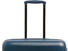 Vera Bradley Women’s Hardside Rolling Suitcase Luggage, Fresh-Cut Floral Green, 26″ Check in