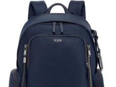 TUMI – Voyageur Celina Backpack – Travel Backpack for Women – For Business, Commute – Holds Up to 16″ Laptop – Indigo & Silver Hardware