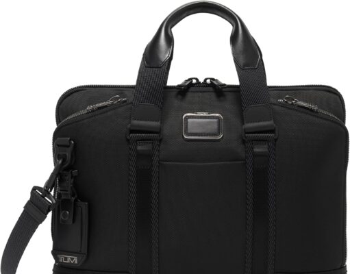 TUMI – Alpha Bravo Academy Brief – Compact Laptop Briefcase – Travel Laptop Bag – 11.8″ X 15.5″ X 2.0″ – For 15″ Laptop