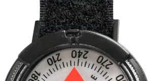 Suunto Compass M-9 NH, Northern Hemisphere, with Velcro Wristband, SS004403001,Black