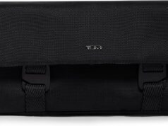 TUMI – Hanging Travel Kit – Toiletry Bag – Organizer Pouch for Travel Accessories & Essentials – TSA-Approved – Black