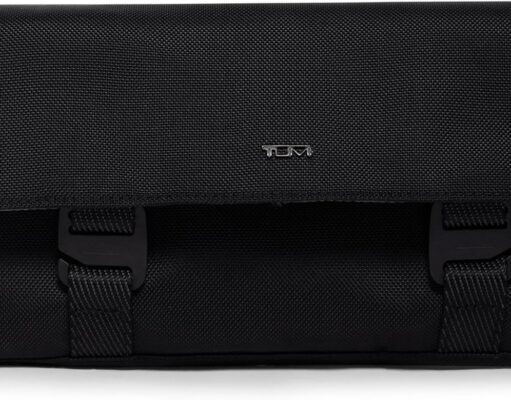 TUMI – Hanging Travel Kit – Toiletry Bag – Organizer Pouch for Travel Accessories & Essentials – TSA-Approved – Black