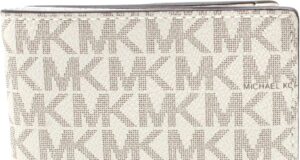 Michael Kors Jet Set Travel Light Cream Travel Passport Wallet