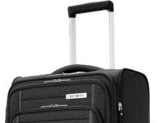 Samsonite Lightweight Softside Expandable, Black, Carry-On 20-Inch