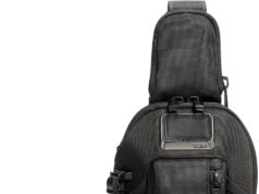 TUMI – Alpha Bravo Esports Pro Sling Bag – Gaming Bag for Handheld Gaming Devices – Gaming Travel Bag – Black