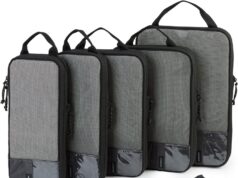 BAGSMART 6 Set/4 Set/2 Set Compression Packing Cubes for Travel, Lightweight Vacation Travel Essentials, Travel Accessories for Suitcase Organizer Bags Set, Durable Luggage Organizer Travel Bags