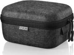 WACACO Minipresso NS2 Case, Protective Case with Capsule Box, Coaster, and Towel, Accessory for Minipresso NS2 Machine